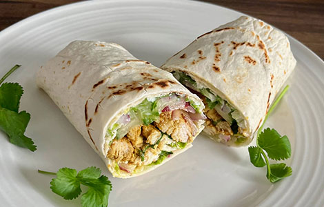 Chicken Donner Wrap